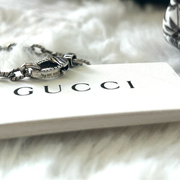 BRAND NEW Authentic GUCCI Interlocking G pendant necklace - Picture 9 of 12
